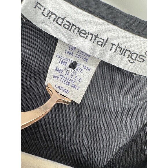 Vintage ‘90s Fundamental Things‎  size large  trendy hip dead stock Made In USA - Picture 4 of 9